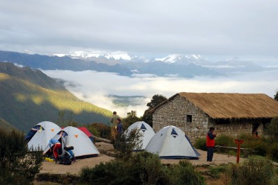 Inca Trail campsite