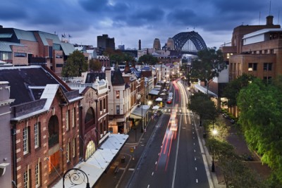 Historic Rocks Area in Sydney is featured in many of our Australia tours