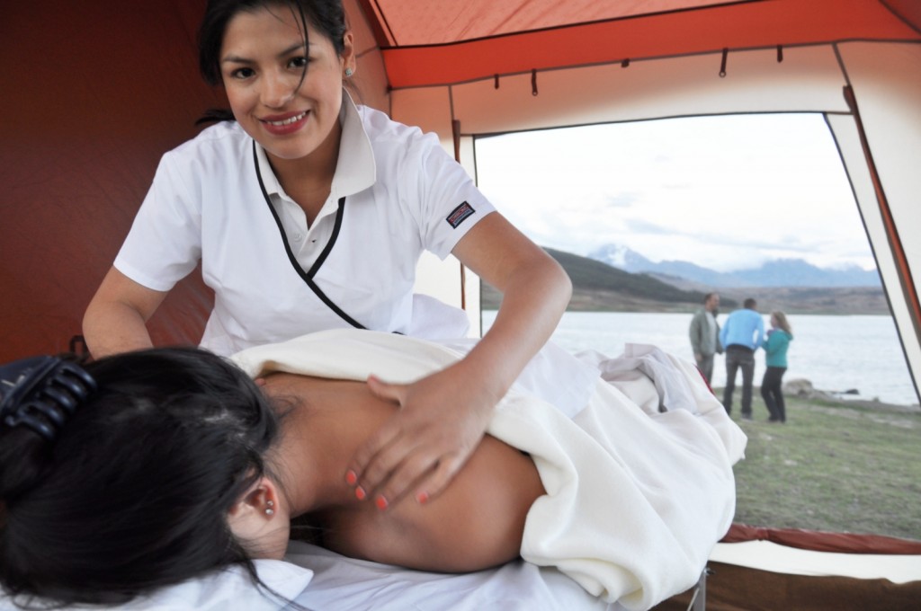 Peru Luxury Inca Trail LIT Massage tent02