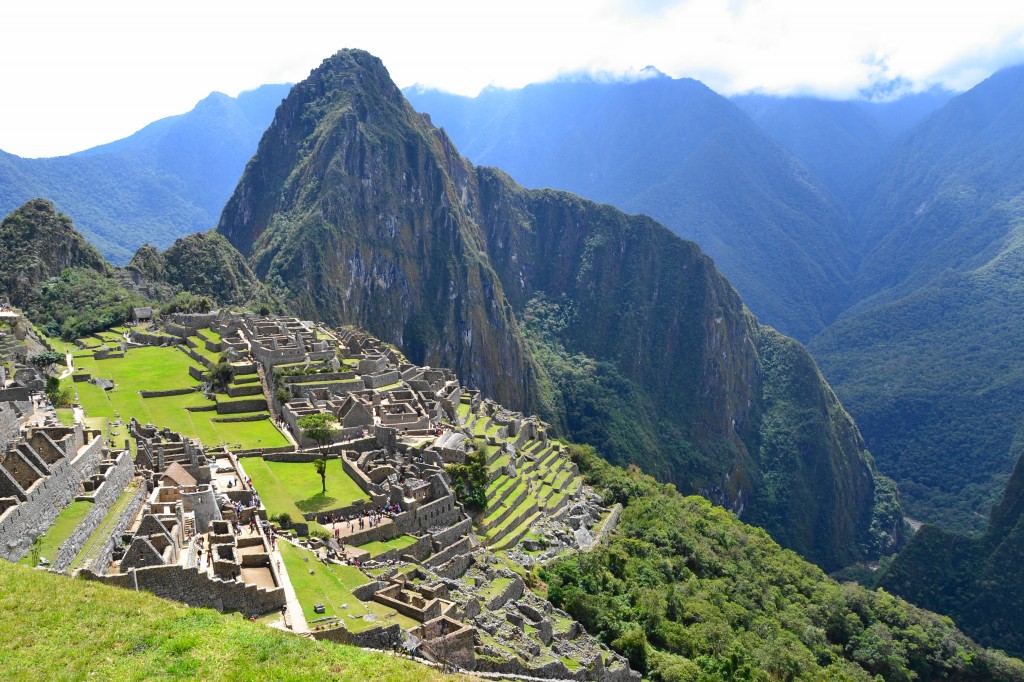 Machu Picchu: Ancient city of the Inca.