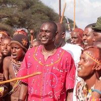 Maasai Olympics patron, David Rudisha
