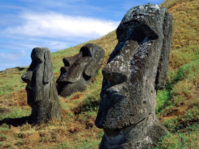 Easter Island Moais, Chile