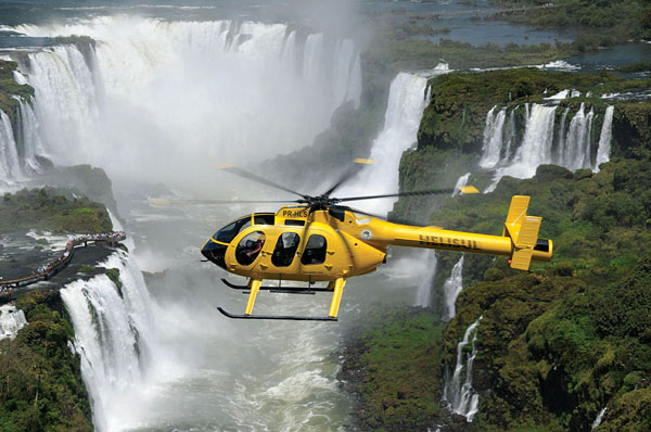 Iguassu Falls helicopter tour
