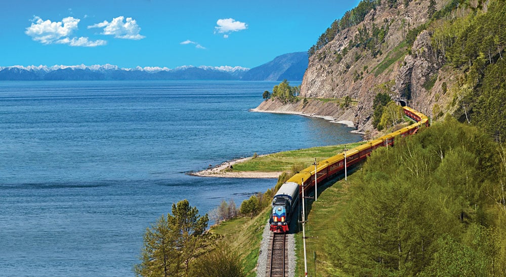 Trans Siberian Railroad Tsar's Gold train, Russia