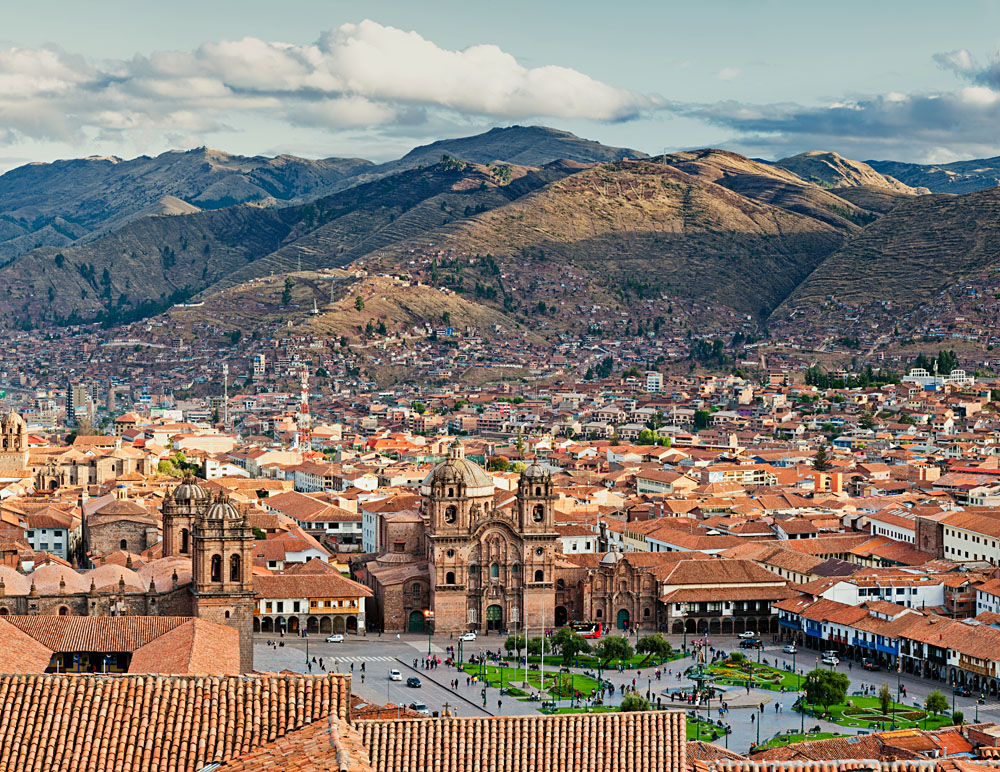 The city of Cusco, Peru