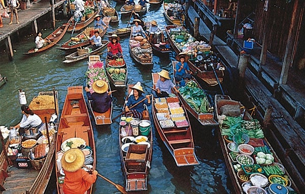 Floating Market, Bangkok, Thailand