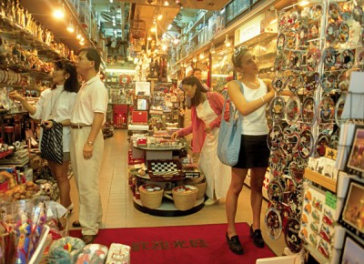 Hong Kong Shopping in Store