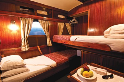 Shongololo's Gold class cabin