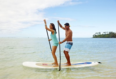 Stand Up Paddleboarding, Cook Islands