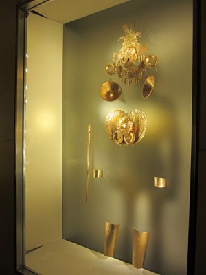 Relics in the Gold Museum, Bogota