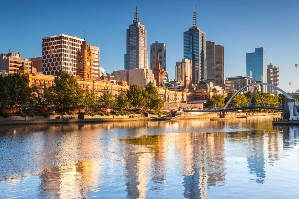city of Melbourne, Australia