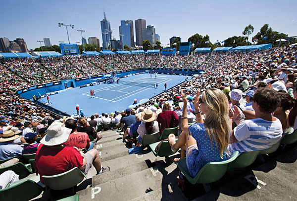 Melbourne is host to the Australian Open | Photo credit: Greg Elms - Melbourne Feb 2012