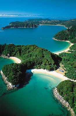 Abel Tasman Aerial View, New Zealand