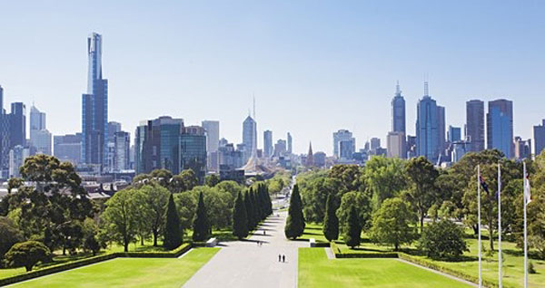 Royal Botanical Gardens Walkway, Melbourne, Australia