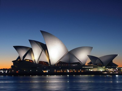 Sydney Opera House Close Up, Sydney, Australia