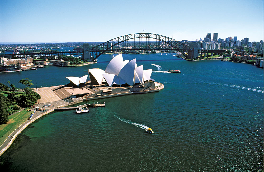 Sydney Opera House and Bridge, Sydney, Australia