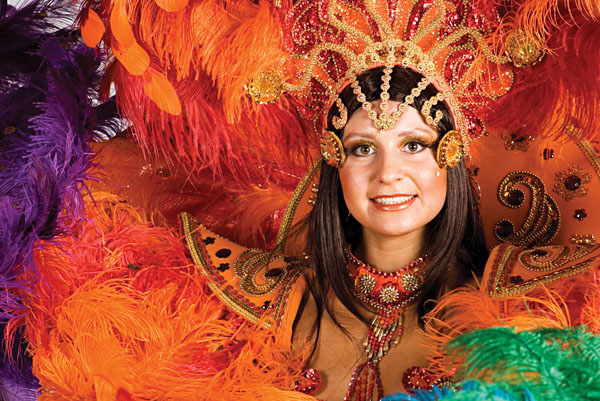 Rio Carnival Dancer, Brazil