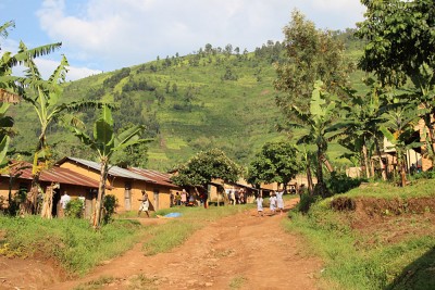 Town of Bwindi, Uganda