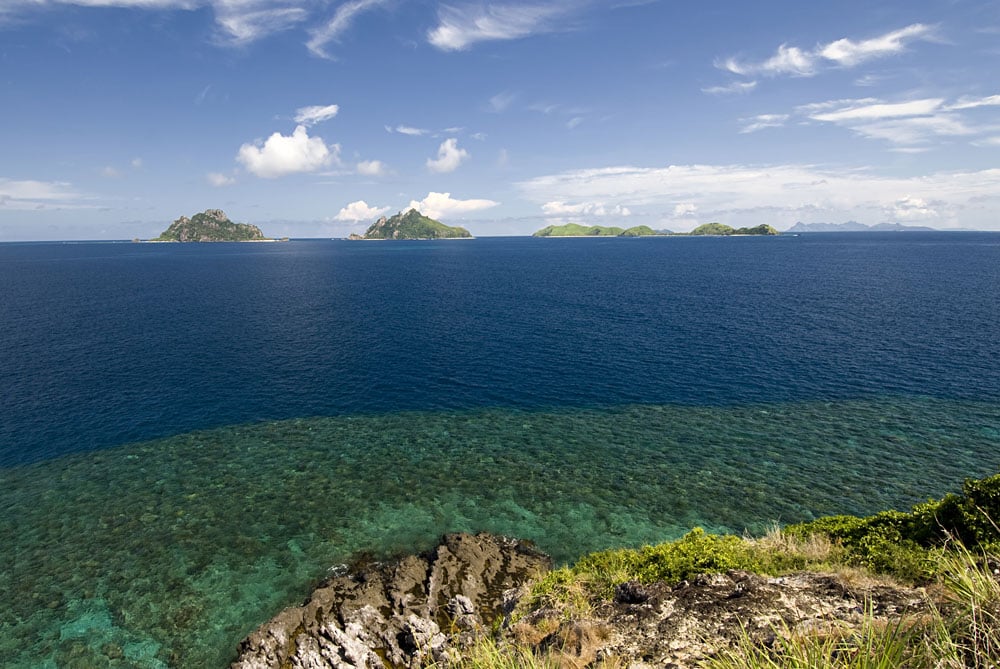 View of Mamanuca Group of Islands, Fiji