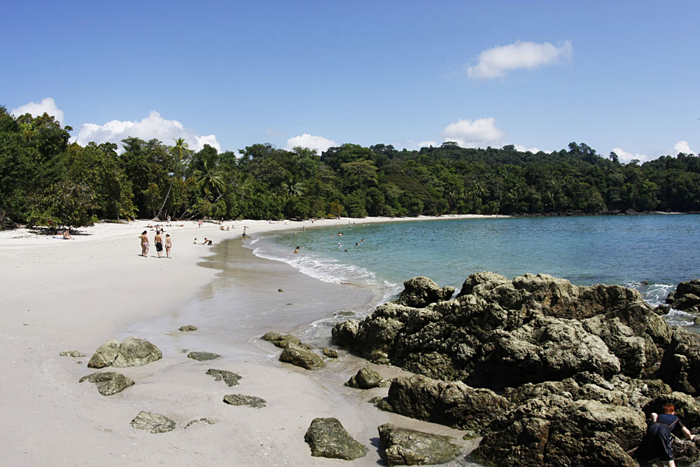 Beach in Manuel Antonio National Park, Costa Rica