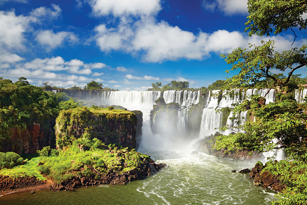Beautiful Iguassu Falls from Argentinian Side, Argentina