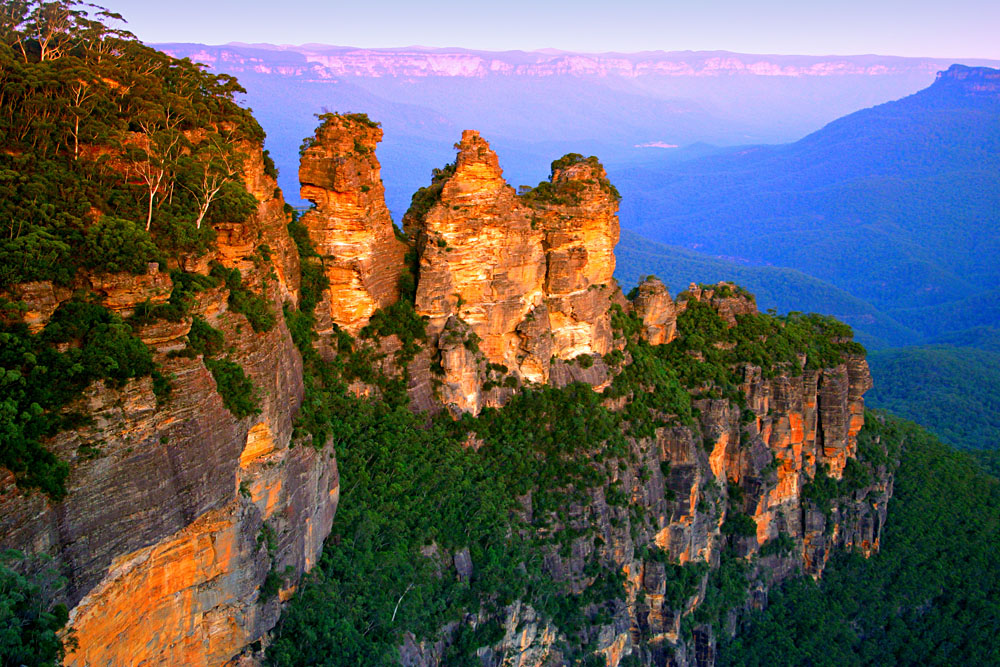 Blue Mountains National Park - Three Sisters, New South Wales, Australia