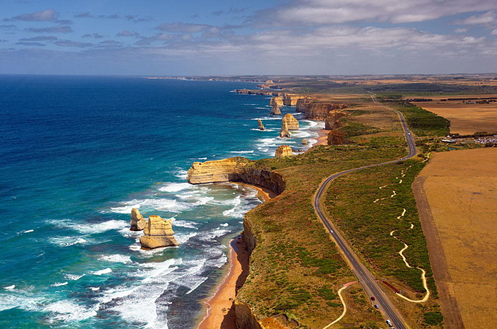 Great Ocean Road and 12 Twelve Apostles, Victoria, Australia