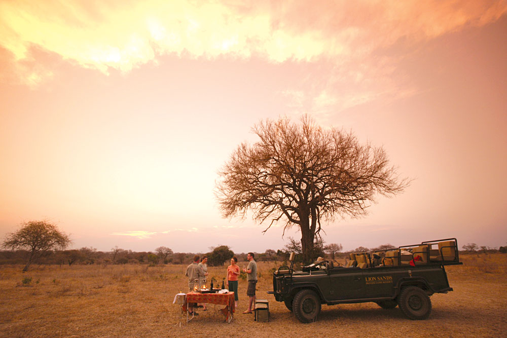 Lion Sands Sundowners, Kruger National Park, South Africa