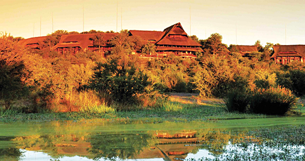 Victoria Falls Safari Lodge Exterior, Zimbabwe
