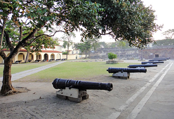 Fort Jesus Cannon Yard, Mombasa, Kenya