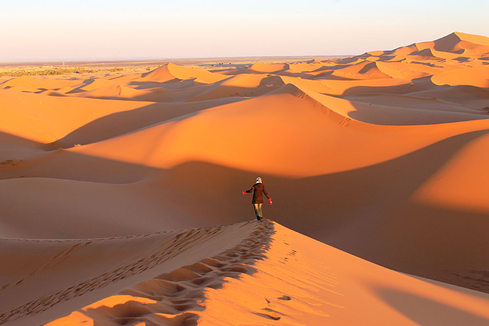Merzouga Dunes in Morocco