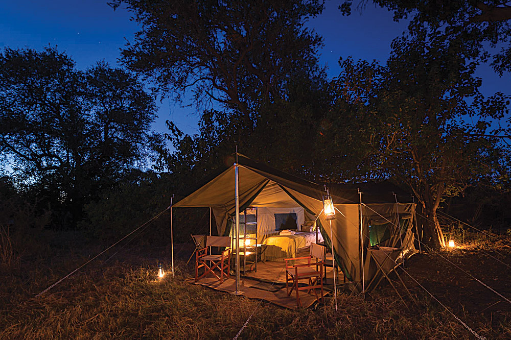 Tented Accommodation in Botswana