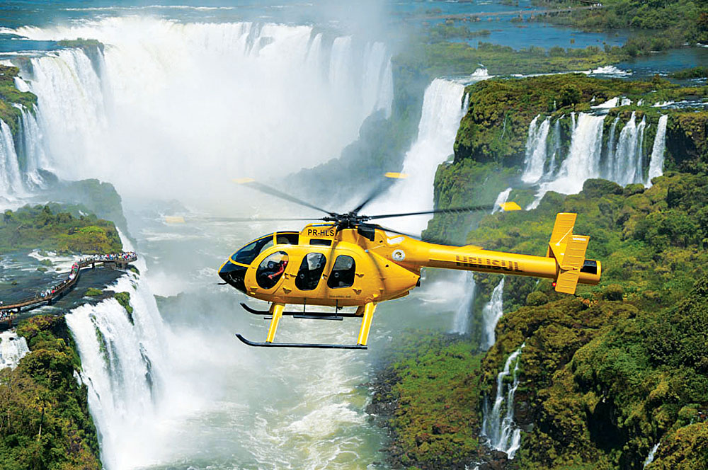Iguassu Falls Helicopter Tour, Brazil Argentina