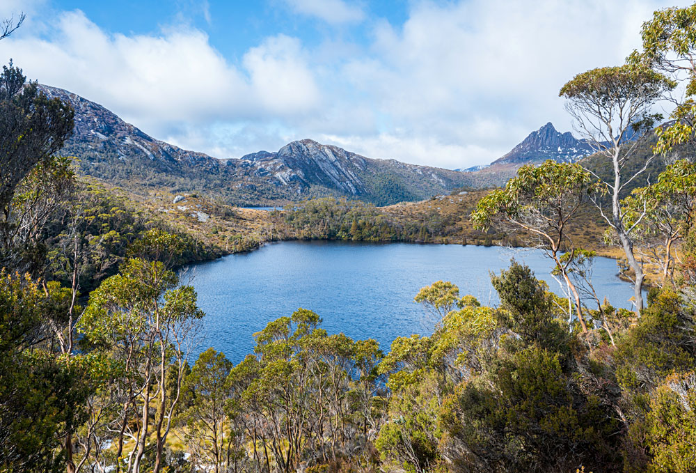 Nature and Wilderness of Cradle Mountain National Park in Tasmania, Australia
