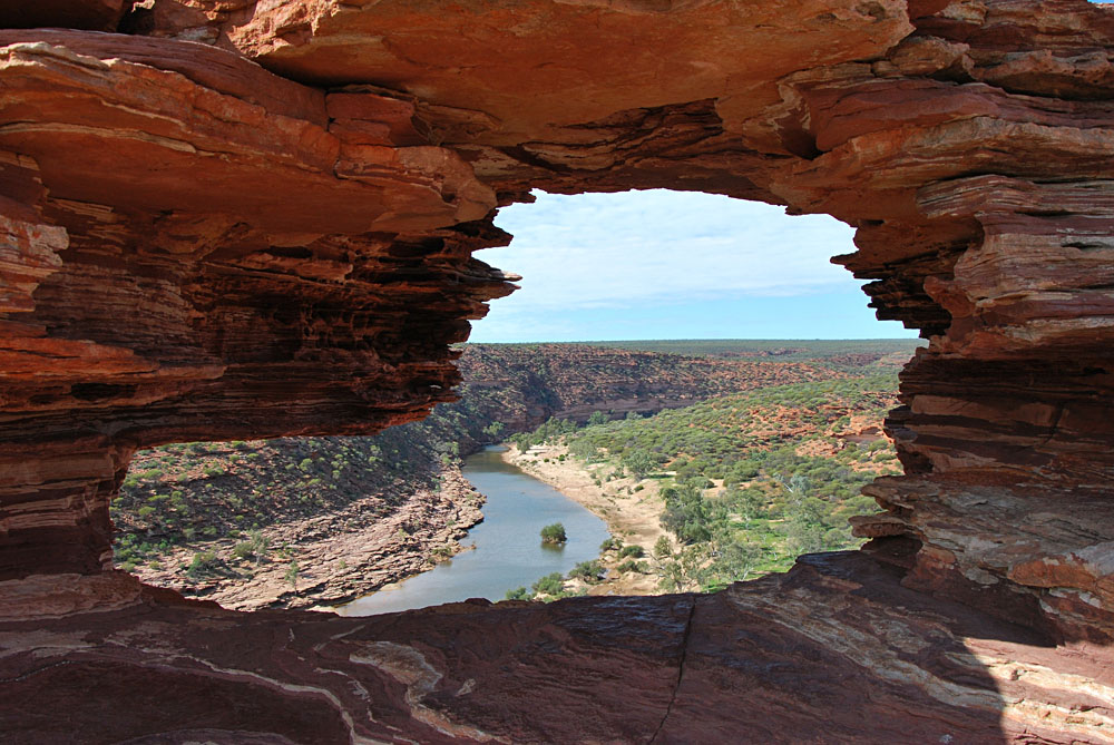 Nature's Window at Kalbarri National Park, Western Australia, Australia
