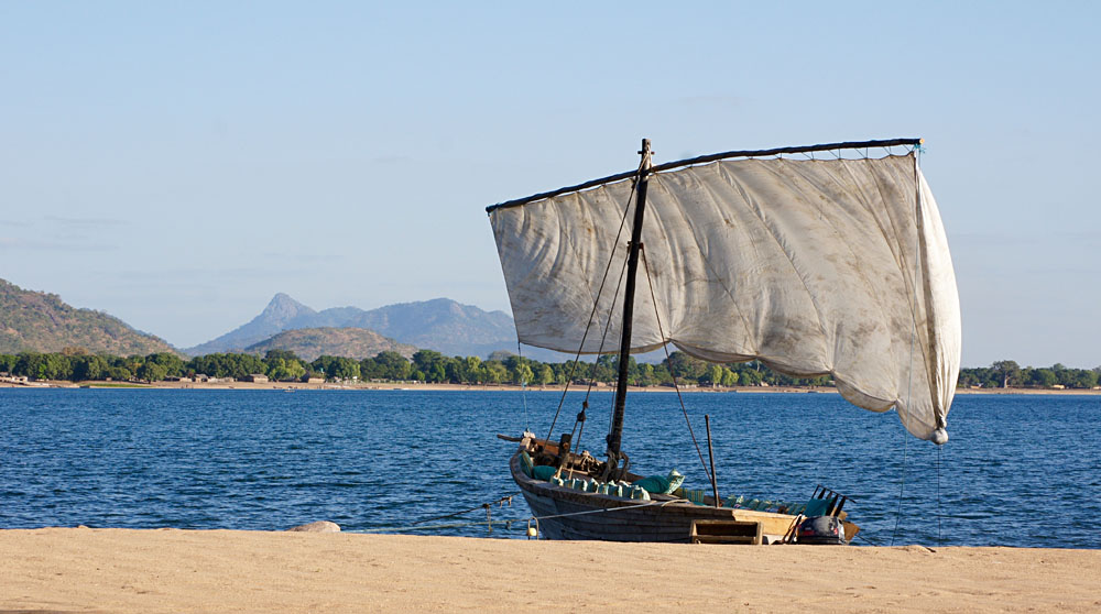 Akke Bos - Dhow on Lake Malawi