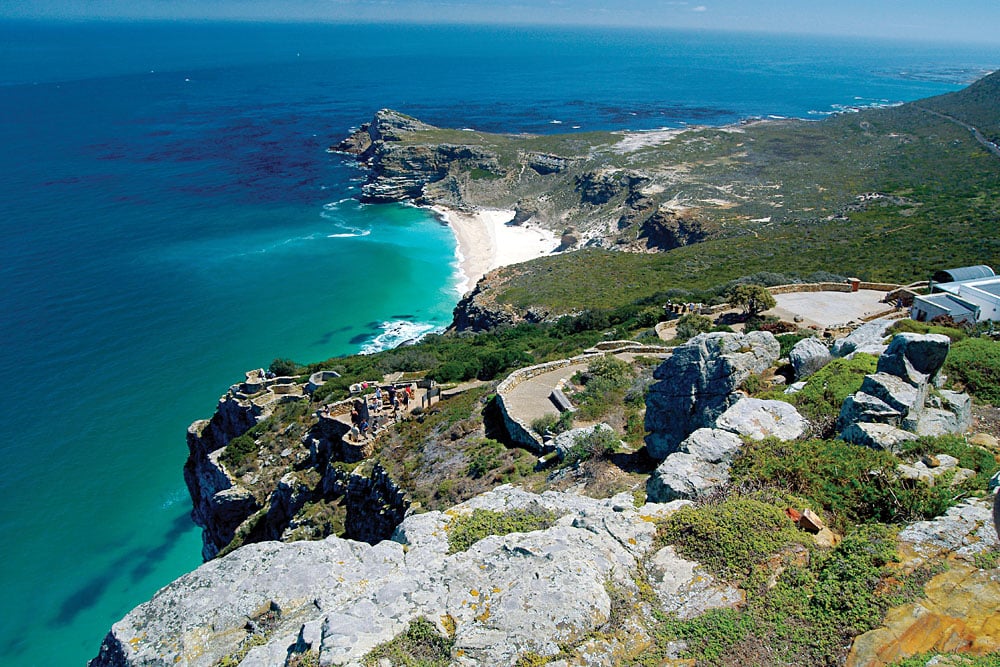 Cape Point at Cape of Good Hope, Cape Town, South Africa