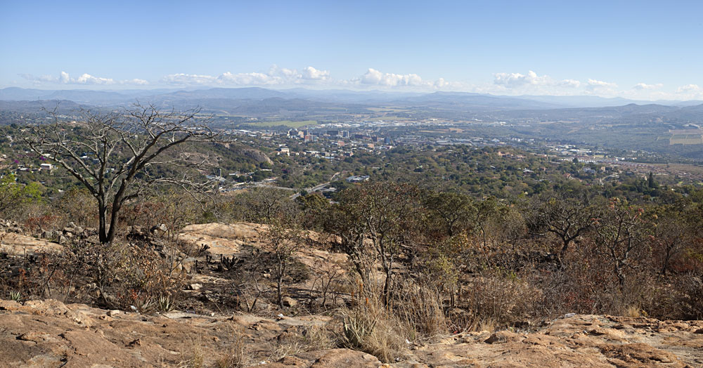 Nelspruit City Panorama, Mpumalanga, South Africa