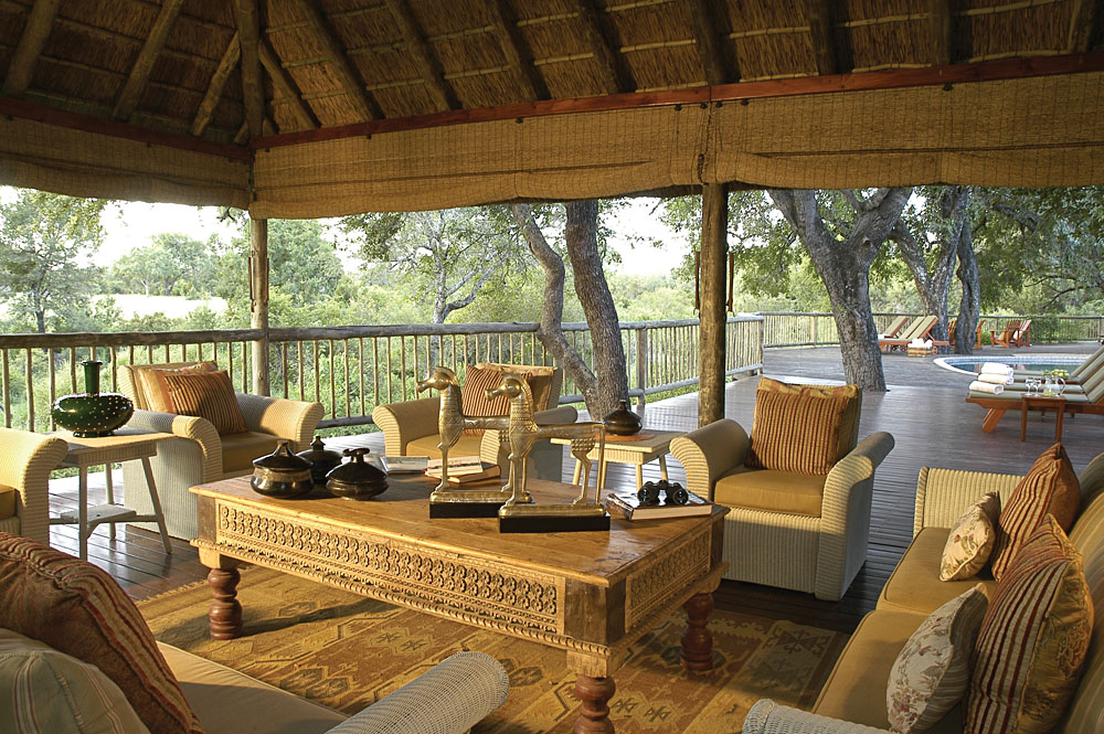 Sabi Sabi Bush Lodge - Deck, Sabi Sands, Kruger National Park, South Africa