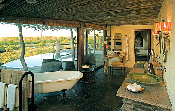 Singita Boulders - Suite Bathroom, Sabi Sands, Kruger National Park, South Africa