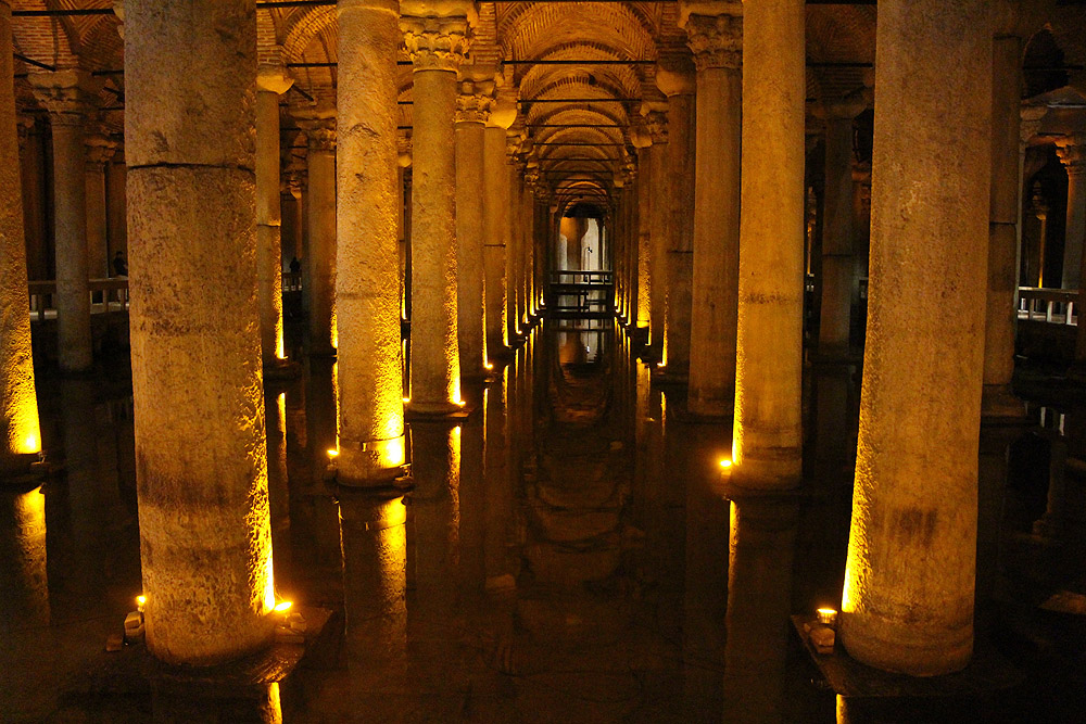 Basilica Cistern Istanbul Turkey - Istanbul Vacation