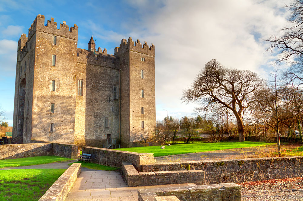 Bunratty Castle in County Clare, Ireland