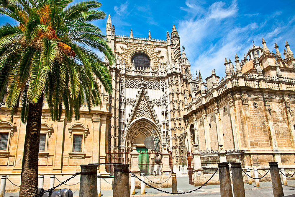 Cathedral of Saint Mary in Seville, Spain