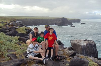 Don Forster - Family in Galapagos Islands, Ecuador