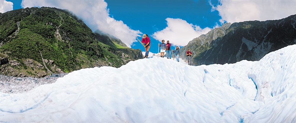 Franz Josef Glacier walk, Új-Zéland