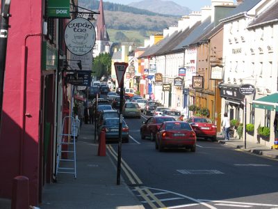 Street Scene in Kenmare, Southern Ireland