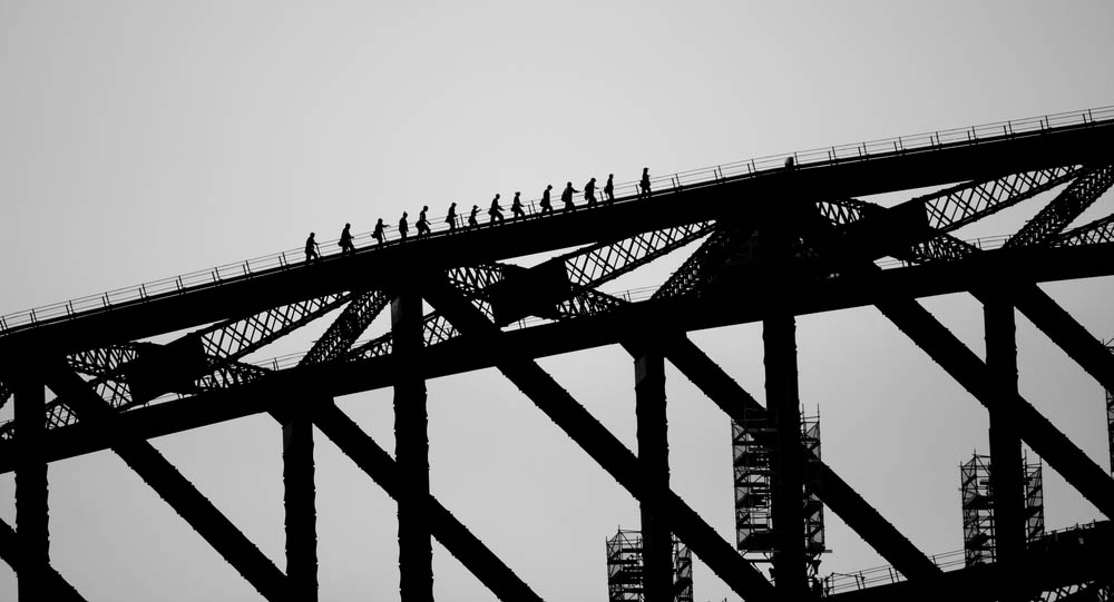 Travelling with a Group on the Sydney Harbour Bridge Climb