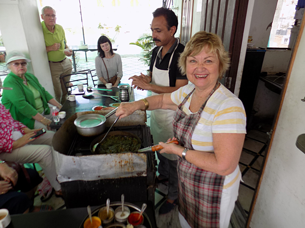 Anthony Saba - Our Traveller, Writer, and Chef, Penny Hughes in India