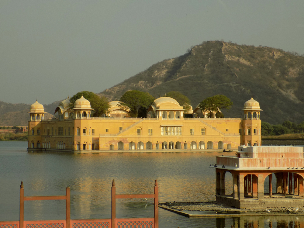 Anthony Saba - The Water Palace in Jaipur, India