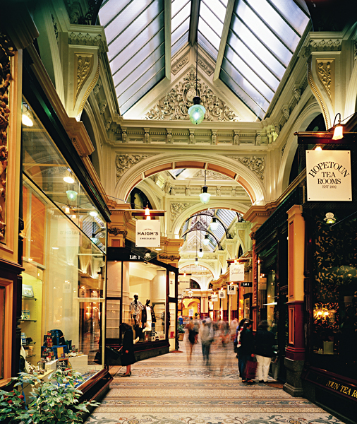 High End Shopping in Melbourne, Victoria, Australia
